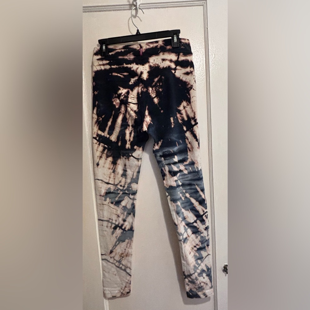 Hard tail forever tie dye leggings pants large - Picture 2 of 4